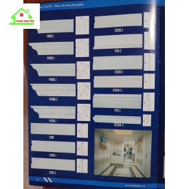 PS phào chỉ trơn phủ phim