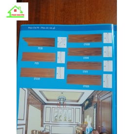 PS phào chỉ vân gỗ